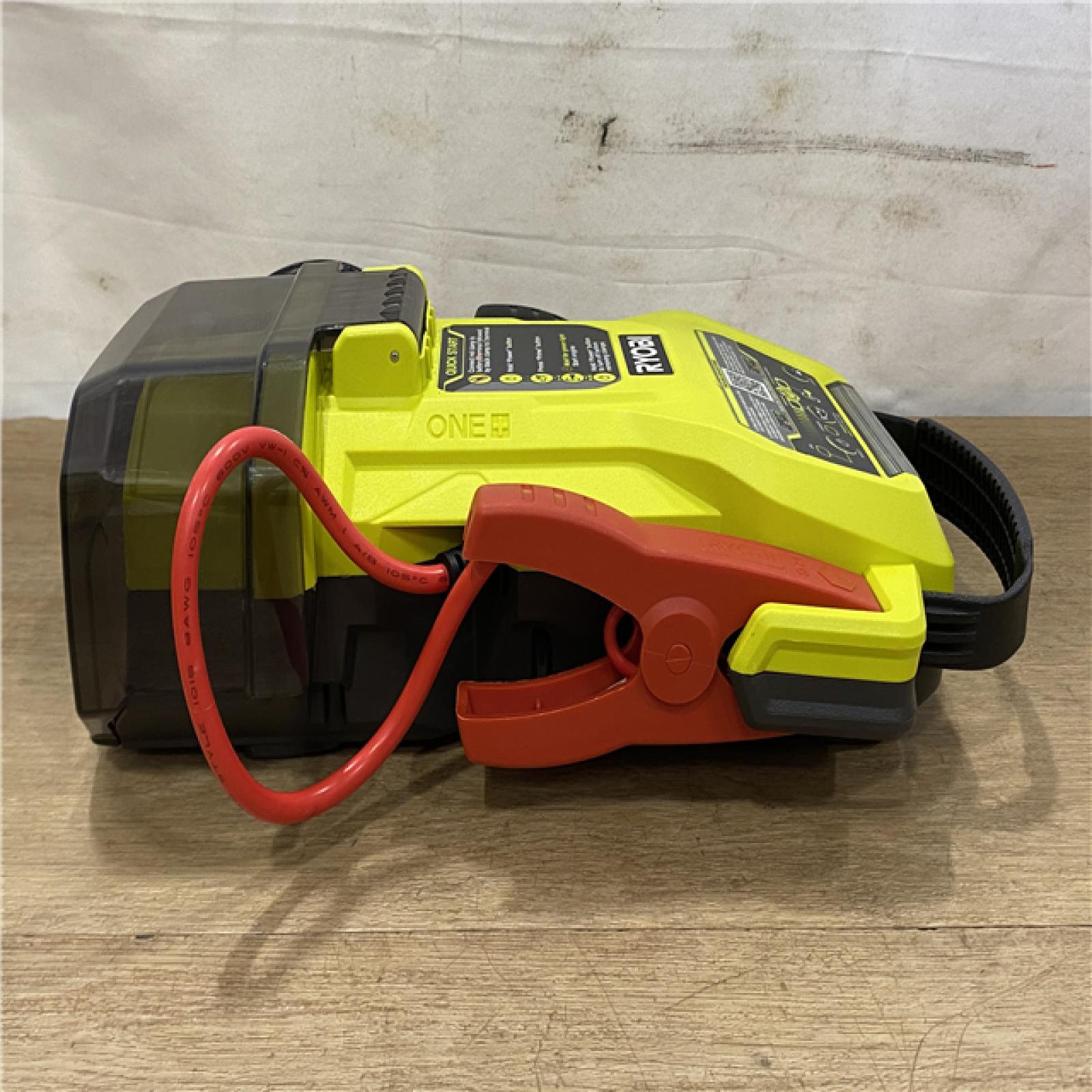 AS IS- RYOBI 18v One Jump Starter Kit