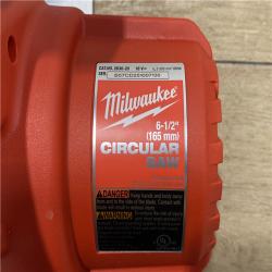 AS-IS Milwaukee 18V Lithium-Ion Cordless 6-1/2 in. Circular Saw (Tool-Only)
