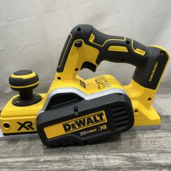 AS-IS DEWALT 20V MAX XR Cordless Brushless 3-1/4 in. Planer (Tool Only)