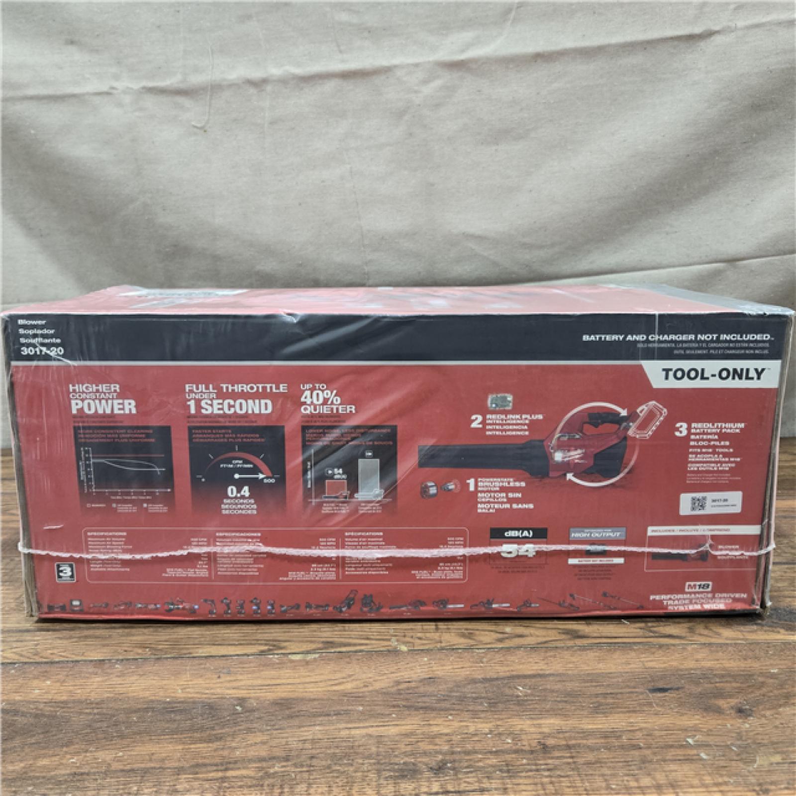 NEW Milwaukee M18 FUEL 18V Lithium-Ion Brushless Cordless Handheld Blower (Tool-Only)