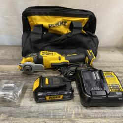 LIKE NEW - DEWALT 20V MAX XR Cordless Brushless 3-Speed Oscillating Multi Tool Kit