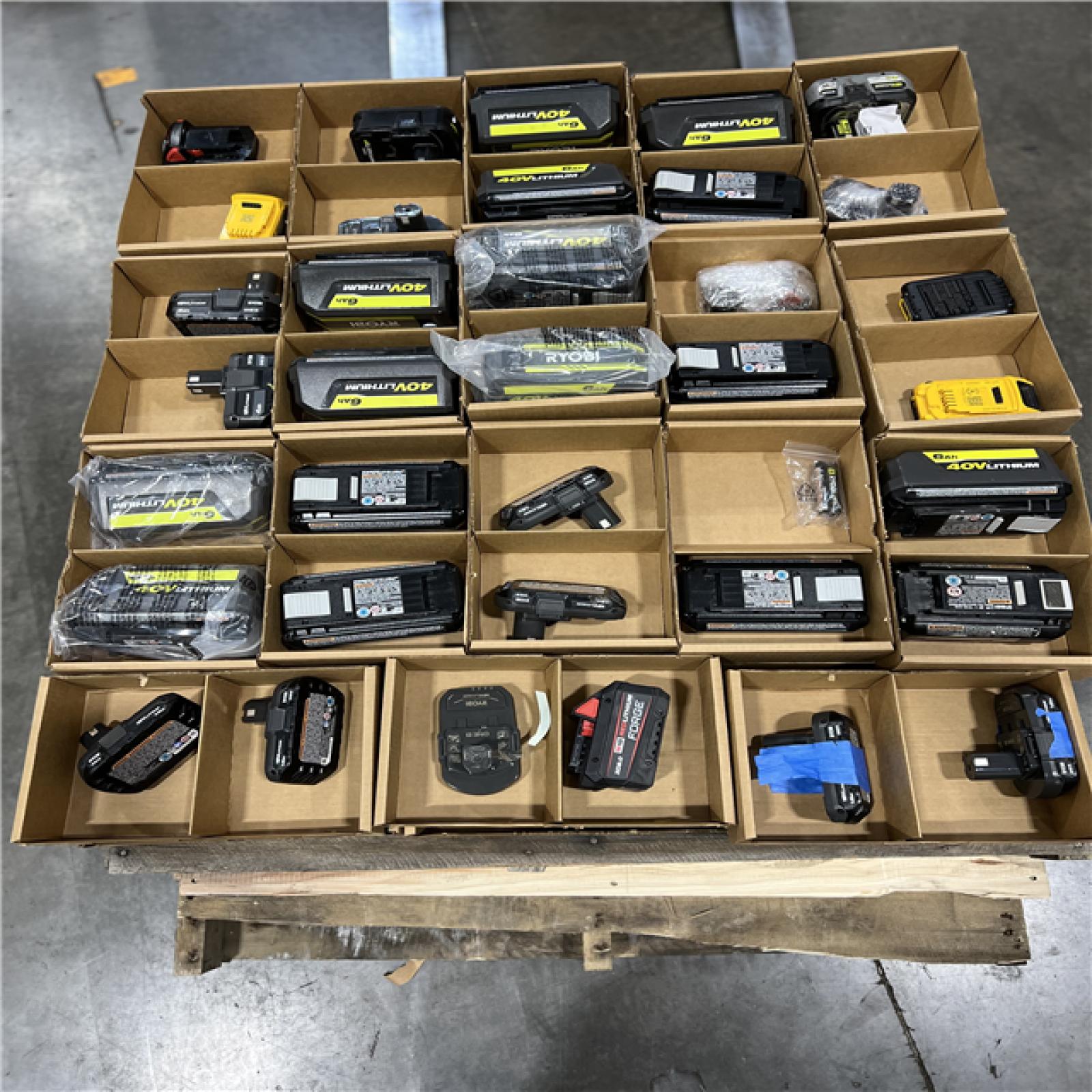 Dallas Location - As-Is Battery Pallet