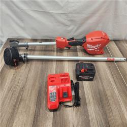 AS-IS- M18 FUEL 18V 16 in. Brushless Cordless Battery Powered String Trimmer W/QUIK-LOK Attachment Capability & 8.0 Ah Battery
