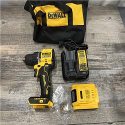 AS-IS DEWALT Atomic 20V Lithium-Ion Cordless Compact 1/2 in. Drill/Driver Kit