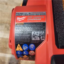 HOUSTON LOCATION - AS - IS Milwaukee FUEL 14 in. 18V Lithium-Ion Brushless Cordless Battery Top Handle Chainsaw (Tool Only)