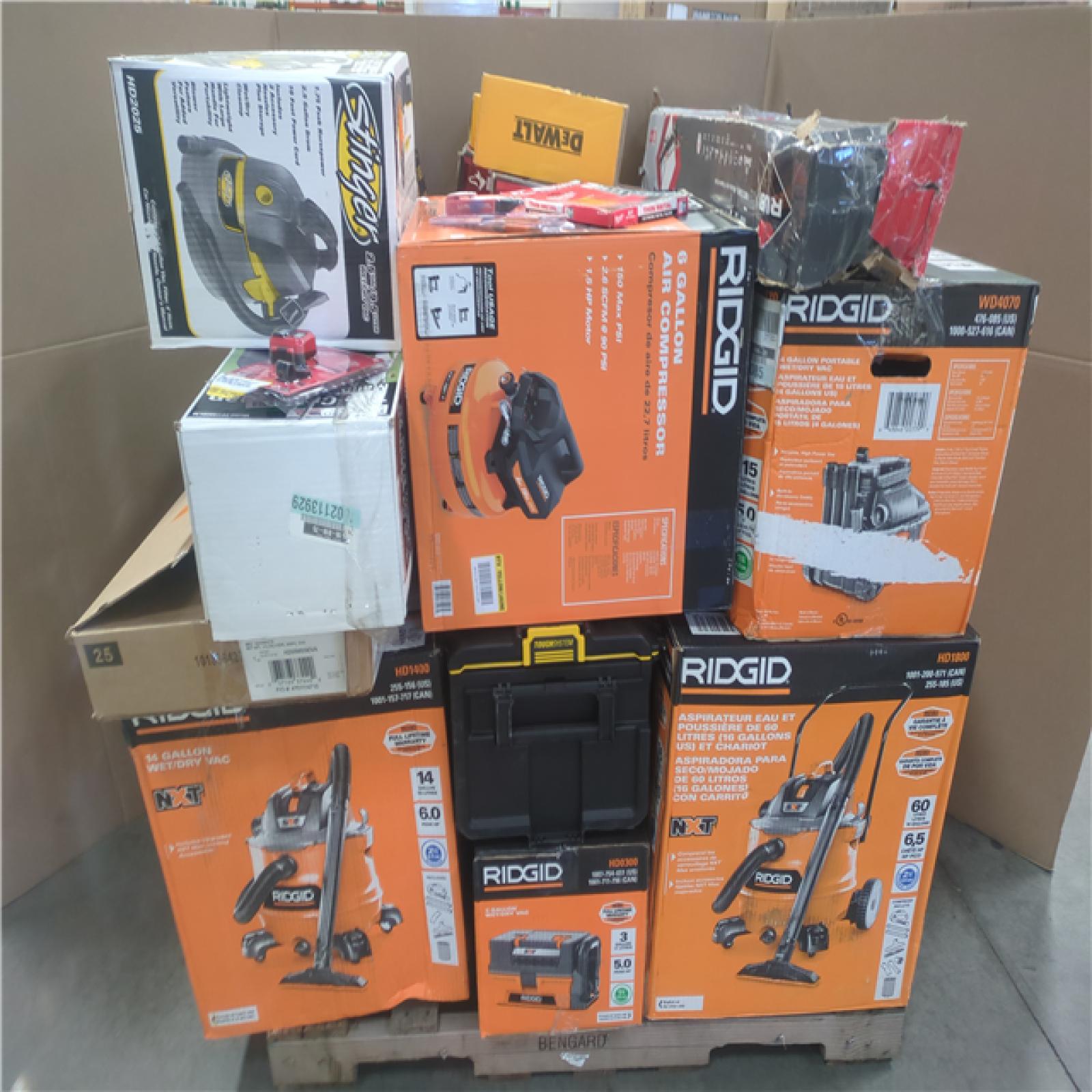 CALIFORNIA AS-IS HARDWARE & TOOL PALLET