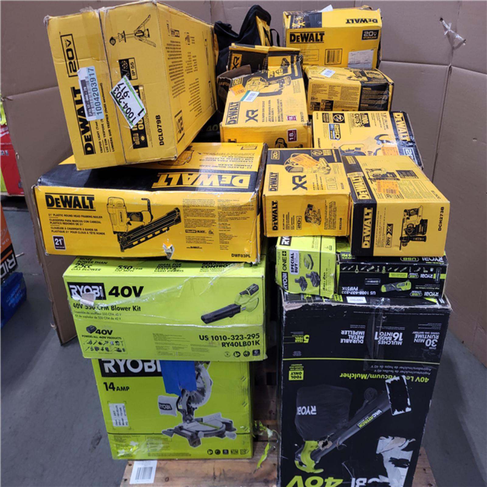 CALIFORNIA AS-IS TOOL PALLET