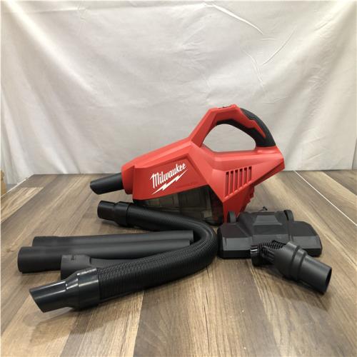 AS-IS Milwaukee 18-Volt Lithium-Ion Brushless Bagless Cordless HEPA Handheld Vacuum (Vacuum Only)