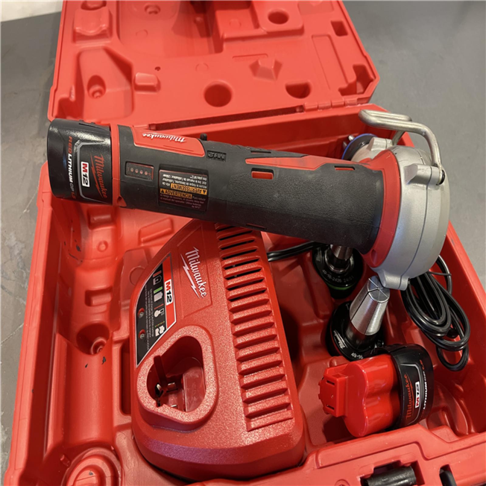 AS-IS - Milwaukee M12 Cordless PEX Expansion Tool Kit