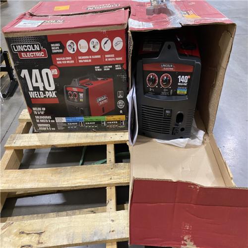 Dallas Location - As-Is Lincoln Electric Weld-Pak 140 Amp MIG and Flux-Core Wire Feed Welder(Lot Of 2)