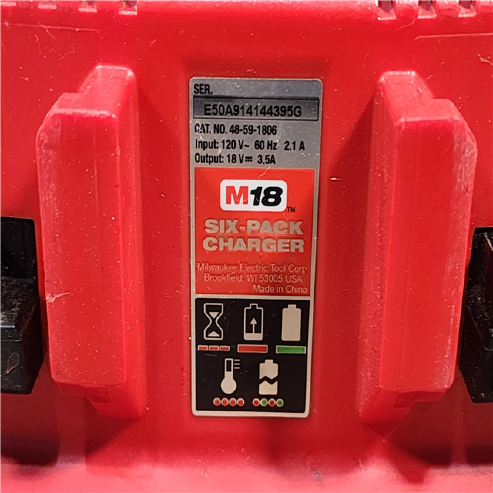 HOUSTON LOCATION - AS-IS MILWAUKEE BATTERY CHARGER QTY - 2