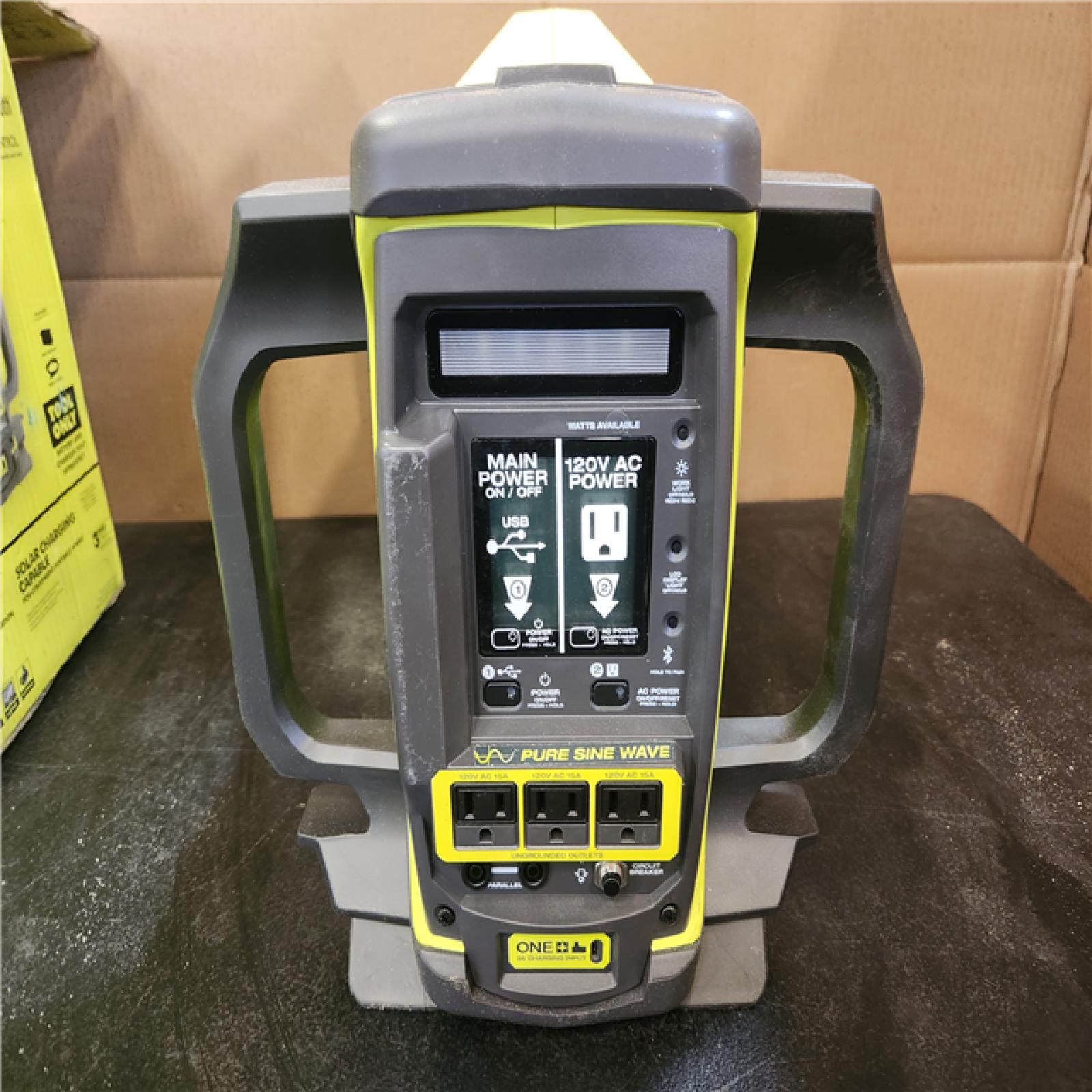 Phoenix LIKE NEW RYOBI 18V ONE+ 1800-Watt Portable Battery Inverter Power Station/8-Port Charger (Tool Only)
