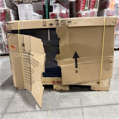 DALLAS LOCATION - HUSKY 72IN 18 DRAWER MOBILE WORKBENCH