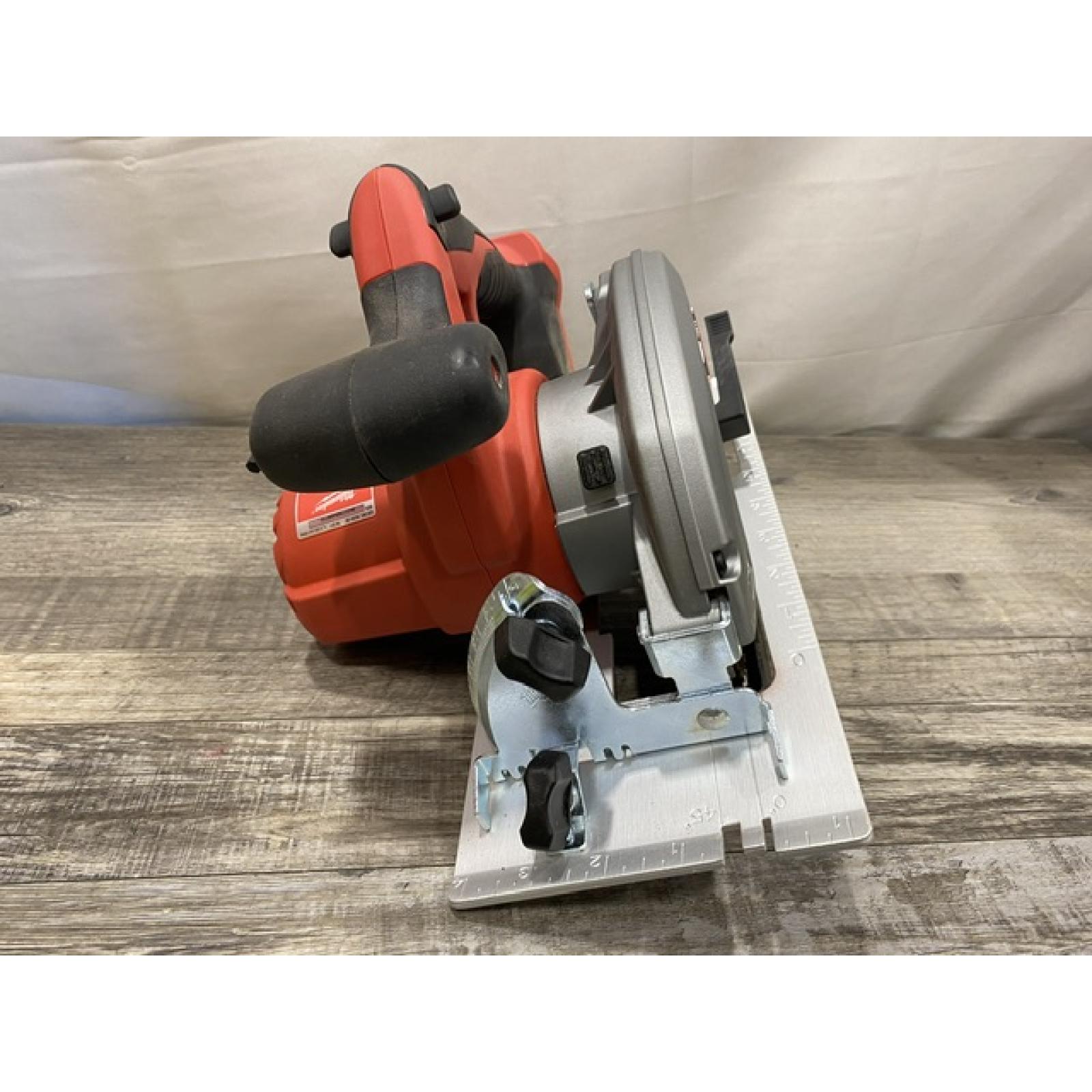 AS-IS Milwaukee 18V Lithium-Ion Cordless 6-1/2 in. Circular Saw (Tool-Only)