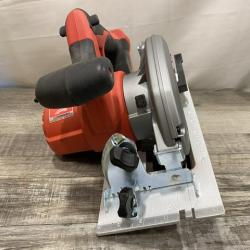 AS-IS Milwaukee 18V Lithium-Ion Cordless 6-1/2 in. Circular Saw (Tool-Only)