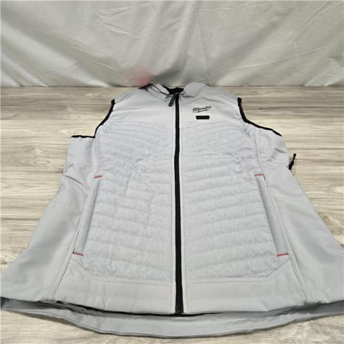 AS-IS Milwaukee Gray Large Women's Heated Vest Kit