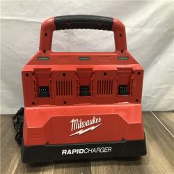 AS-IS Milwaukee M18 18V Lithium-Ion PACKOUT 6-Port Rapid Charger