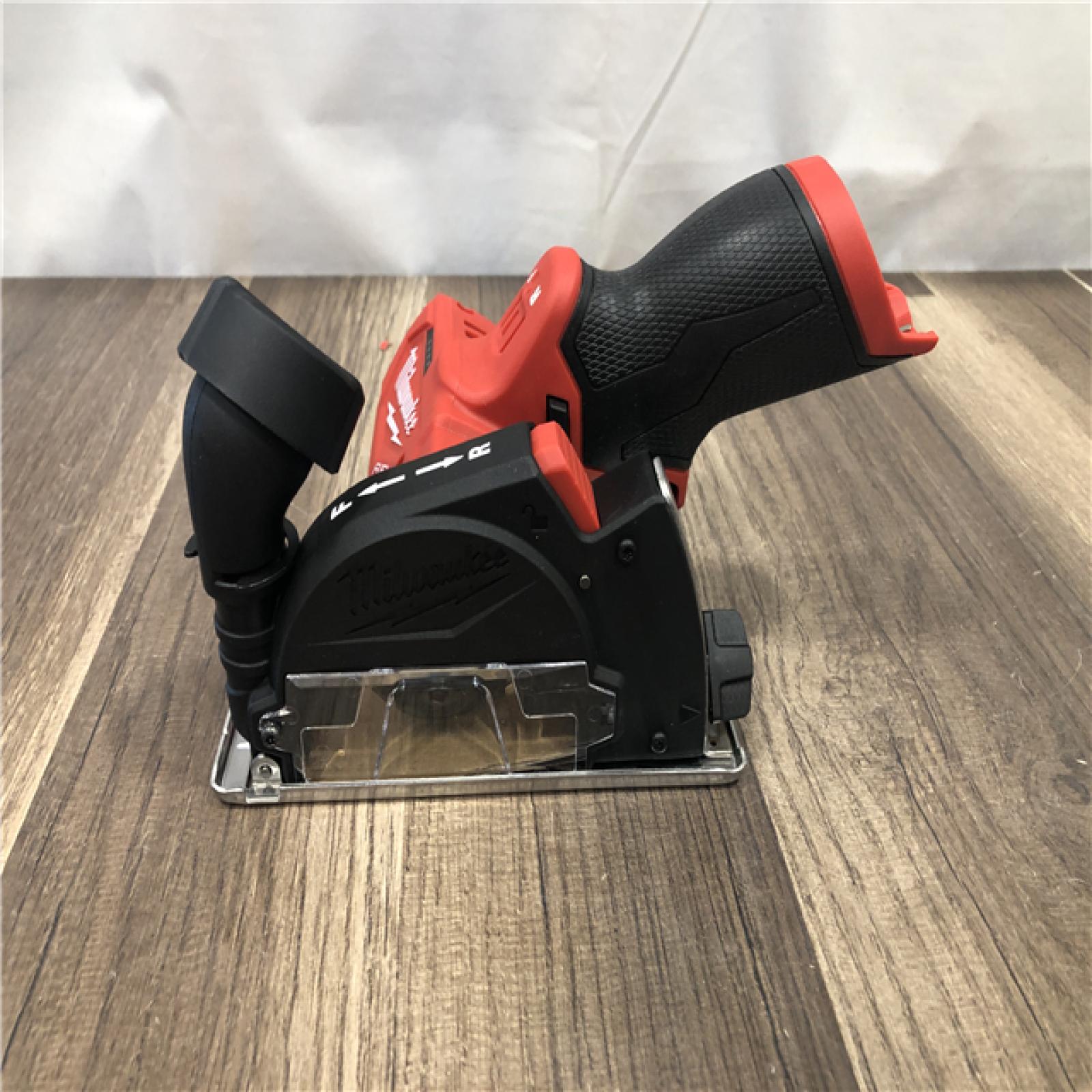 AS-IS Milwaukee  FUEL 12V Lithium-Ion Brushless Cordless 3 in. Cut Off Saw (Tool-Only)