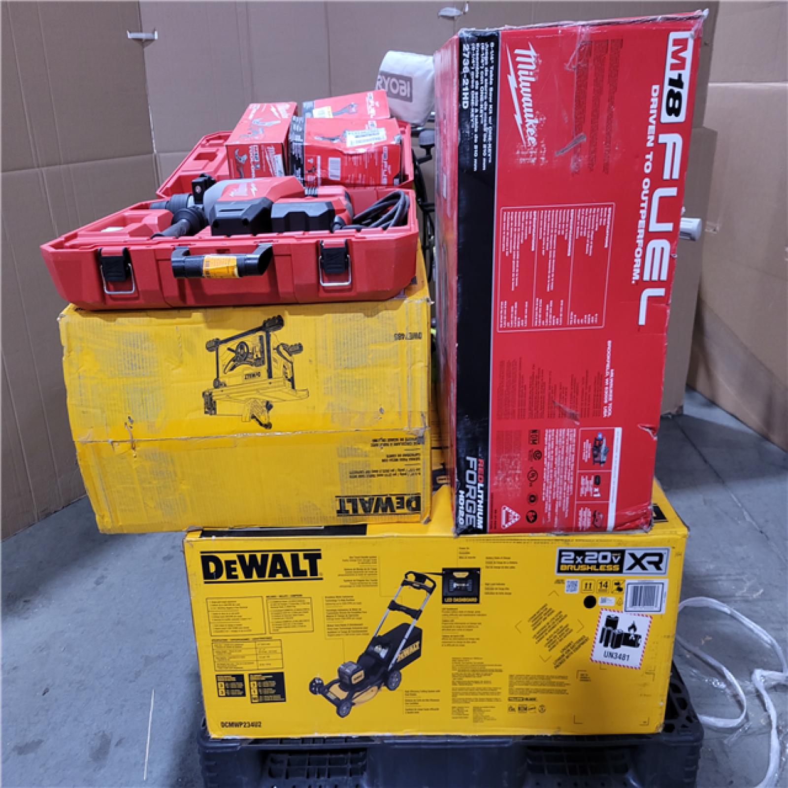 CALIFORNIA AS-IS TOOL PALLET