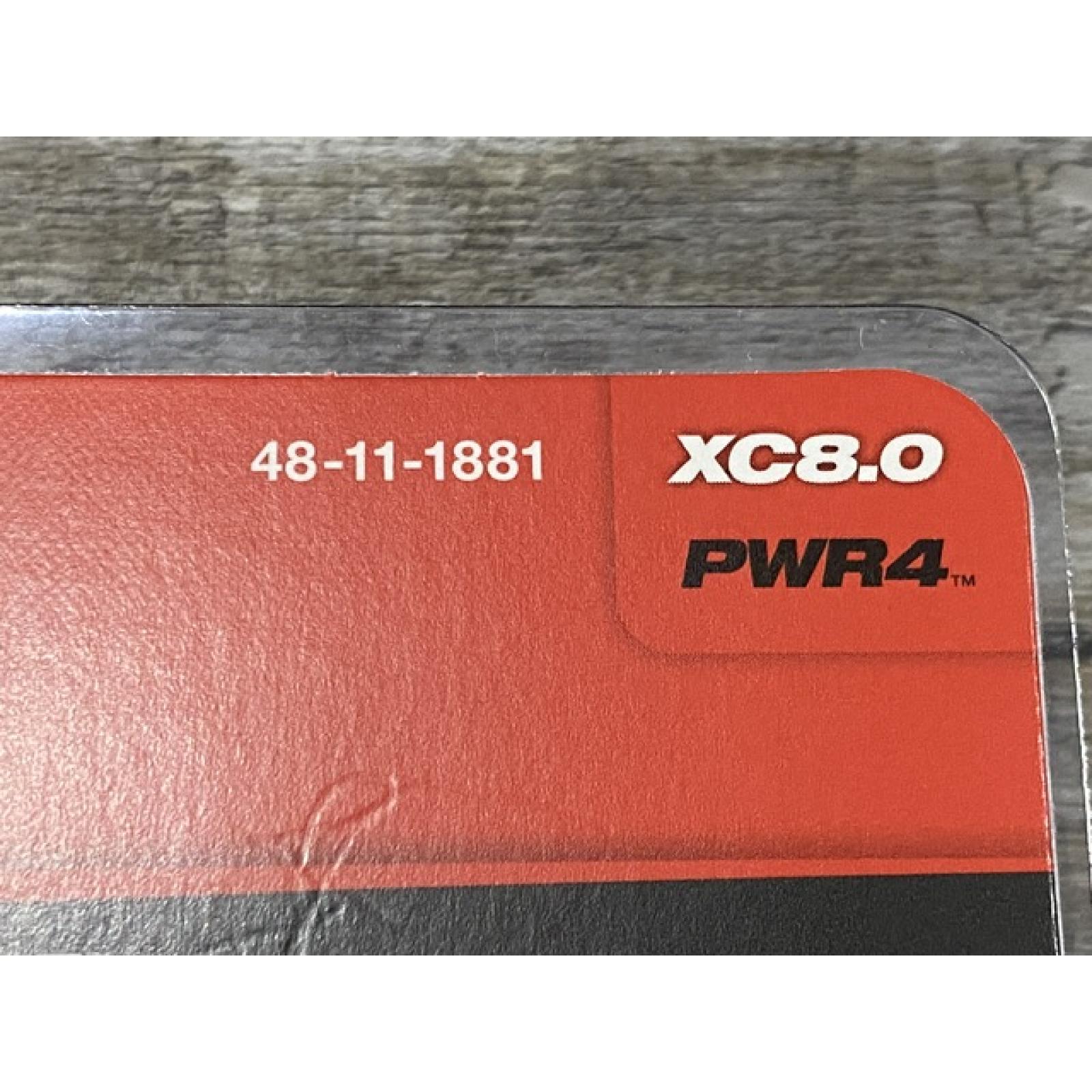 NEW - Milwaukee 18V Lithium-Ion REDLITHIUM FORGE XC 8.0 Ah Battery Pack