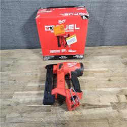 HOUSTON LOCATION - AS-IS MILWAUKEE FUEL 18-Volt Lithium-Ion Brushless Cordless 18-Gauge 1/4 in. Narrow Crown Stapler (Tool-Only)