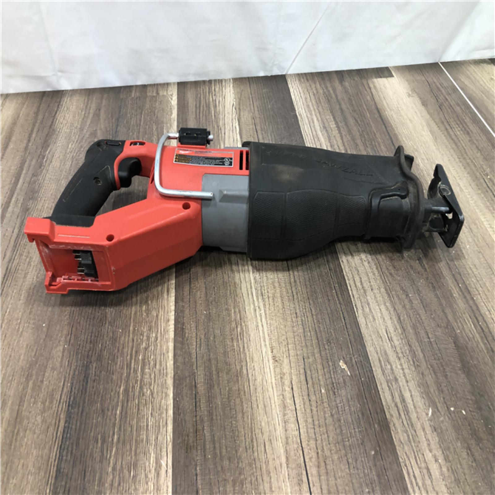 AS-IS Milwaukee FUEL 18V Lithium-Ion Brushless Cordless Super SAWZALL Orbital Reciprocating Saw (Tool-Only)