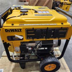 Dallas Location - As-Is DEWALT 10000 / 8000-Watt Electric Gas Portable Generator
