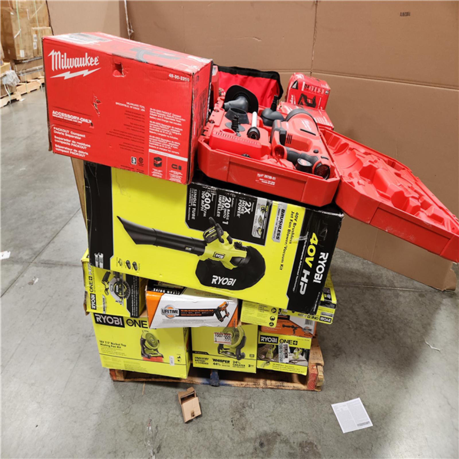 CALIFORNIA  AS-IS TOOL PALLET