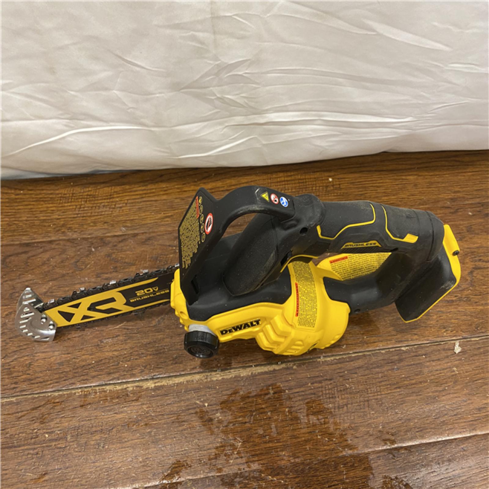 AS-IS 20V MAX 8 in. Brushless Cordless Battery Powered Pruning Chainsaw (Tool Only)