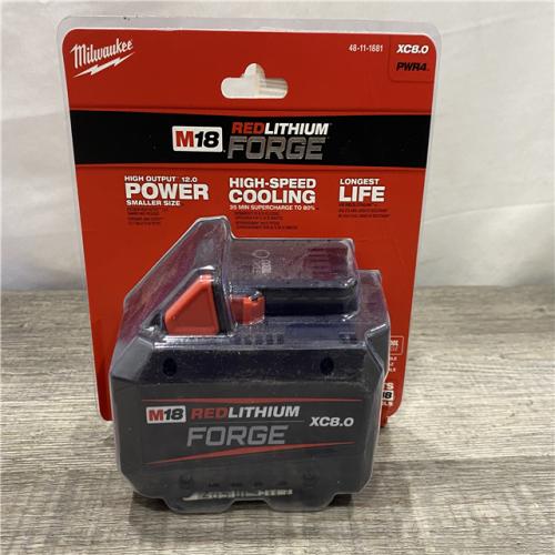 NEW - Milwaukee 18V Lithium-Ion REDLITHIUM FORGE XC 8.0 Ah Battery Pack
