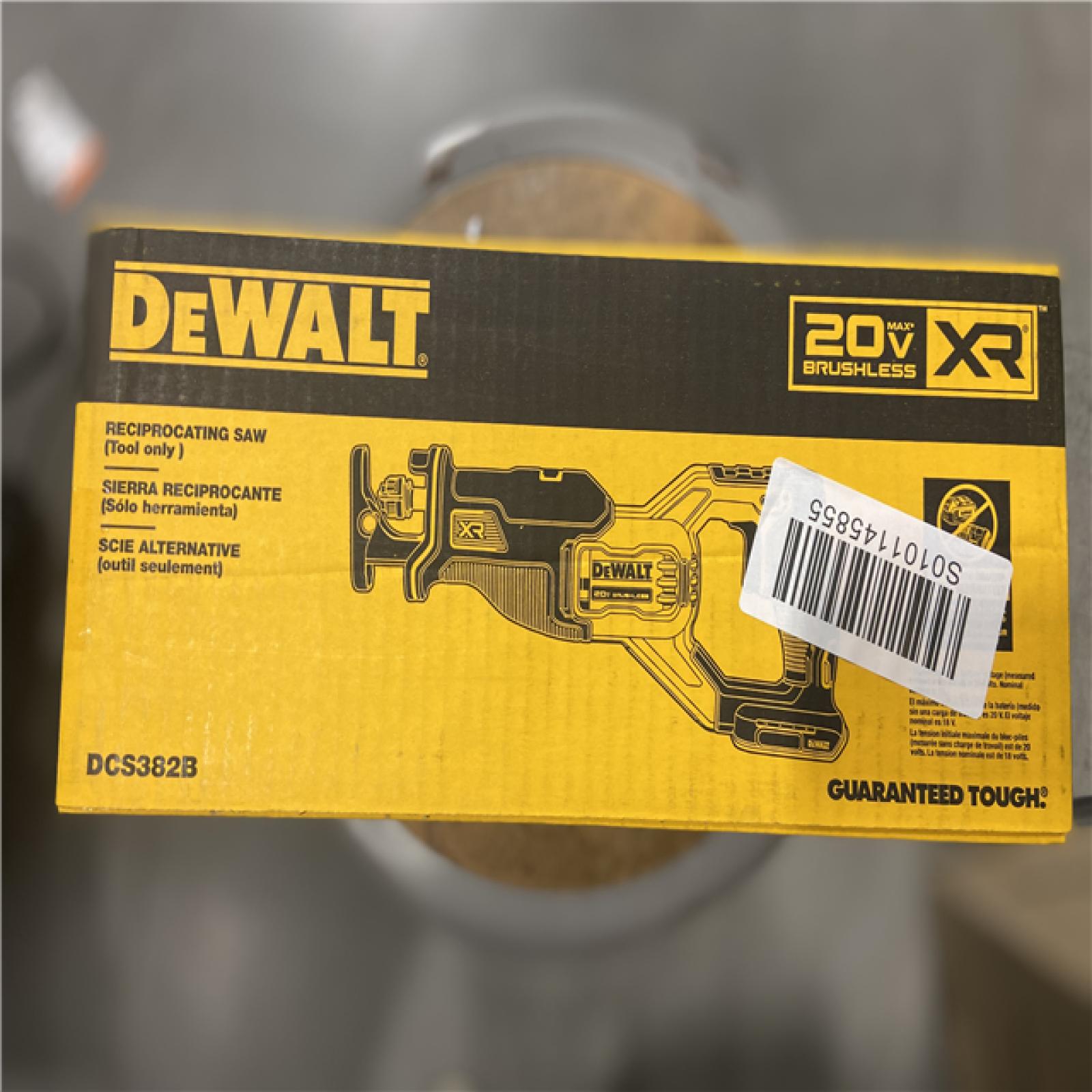 NEW! - DEWALT 20V MAX Cordless Brushless Reciprocating Saw (Tool Only)
