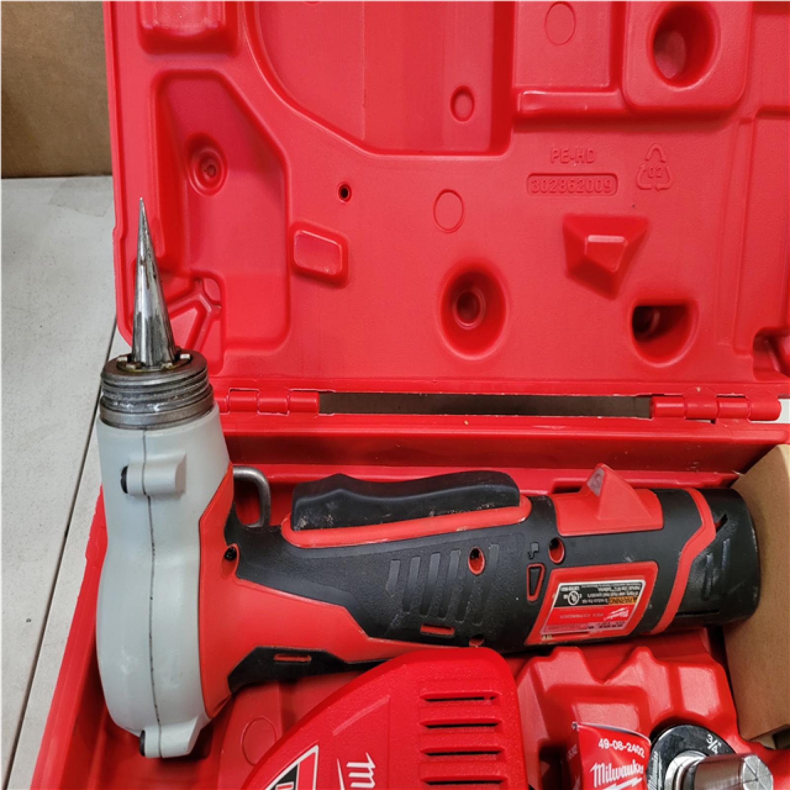 CALIFORNIA AS-IS MILWAUKEE M12 PEX EXPANDER KIT