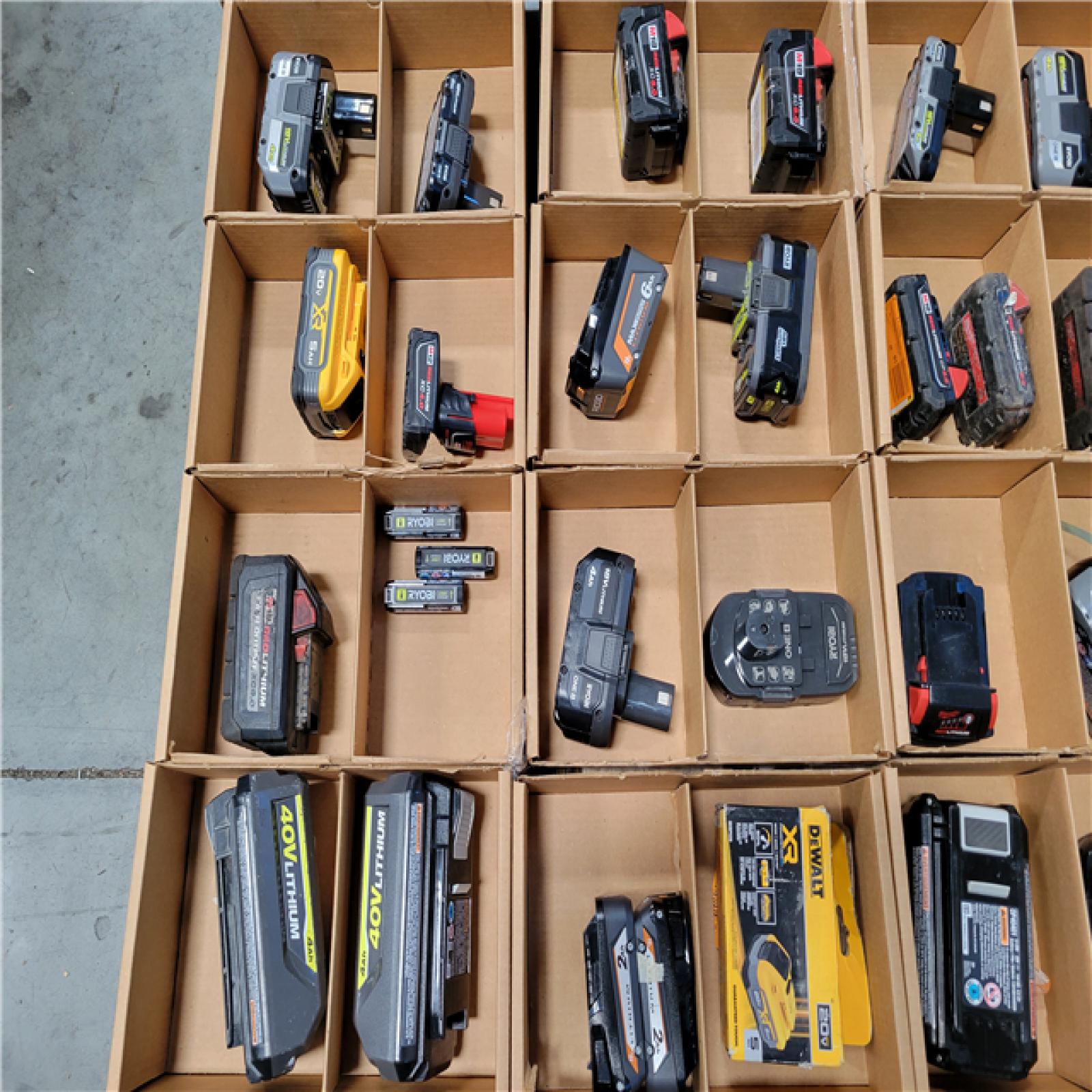 CALIFORNIA AS-IS BATTERY PALLET