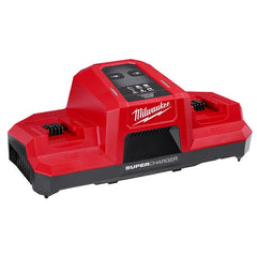 NEW - Milwaukee 18V Dual Bay Simultaneous Super Charger (Tool-Only)