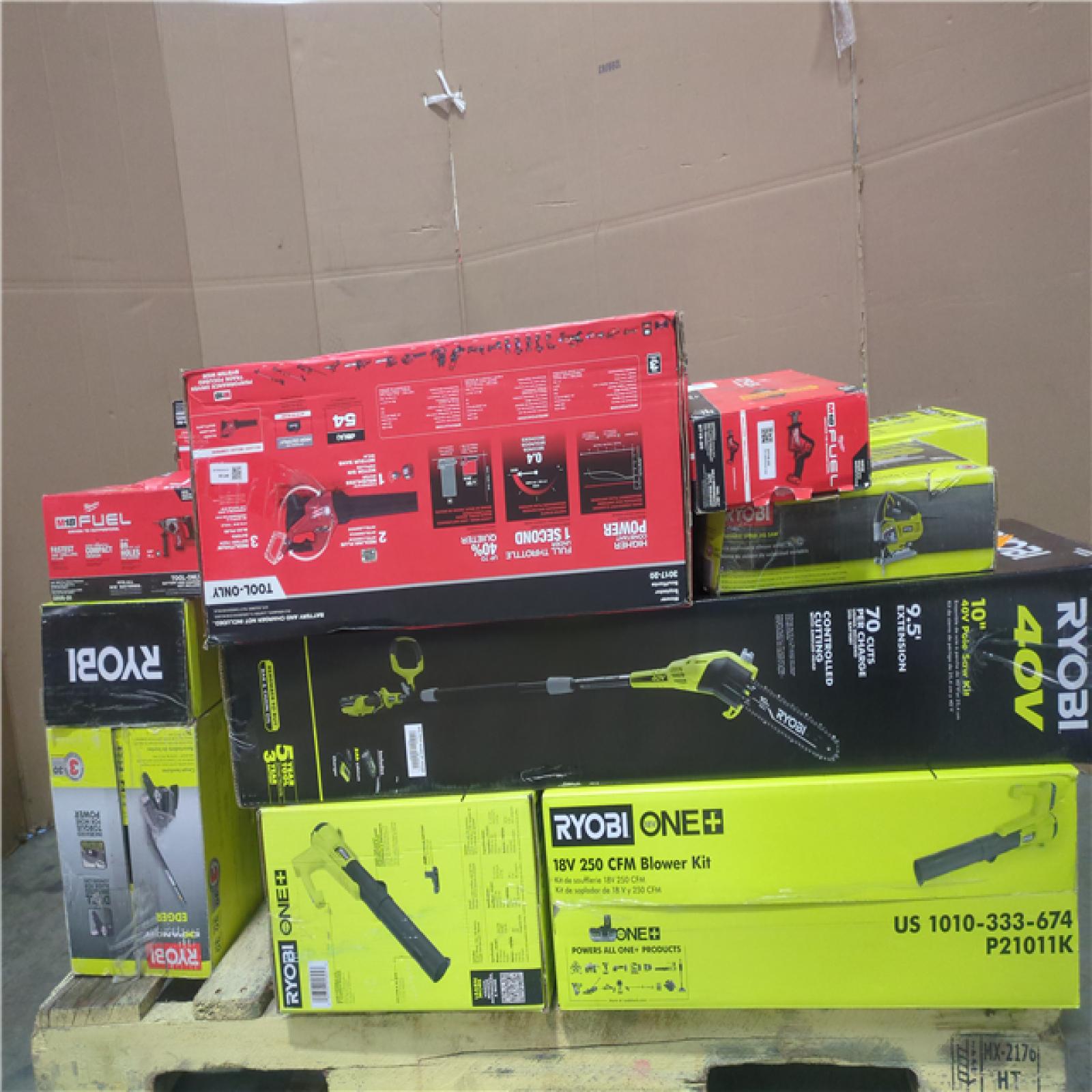 CALIFORNIA AS-IS TOOL PALLET