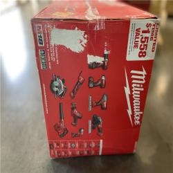 NEW! - Milwaukee M18 18-Volt Lithium-Ion Cordless Combo Kit 9-Tool with 2-Batteries  Charger and Tool Bag