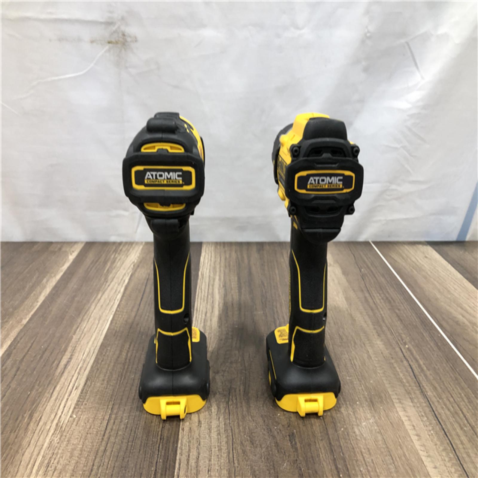 AS-IS DEWALT ATOMIC 20-Volt MAX Lithium-Ion Cordless 2-Tool Combo Kit