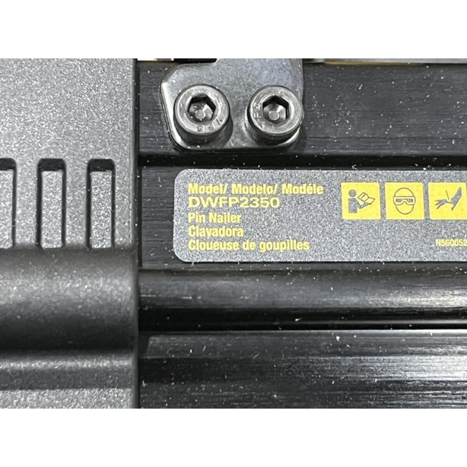 AS-IS DEWALT 23-Gauge 2 in. Pin Nailer