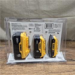 NEW! DEWALT 20V MAX Battery Lithium Ion 3 Pack - DCB346-3