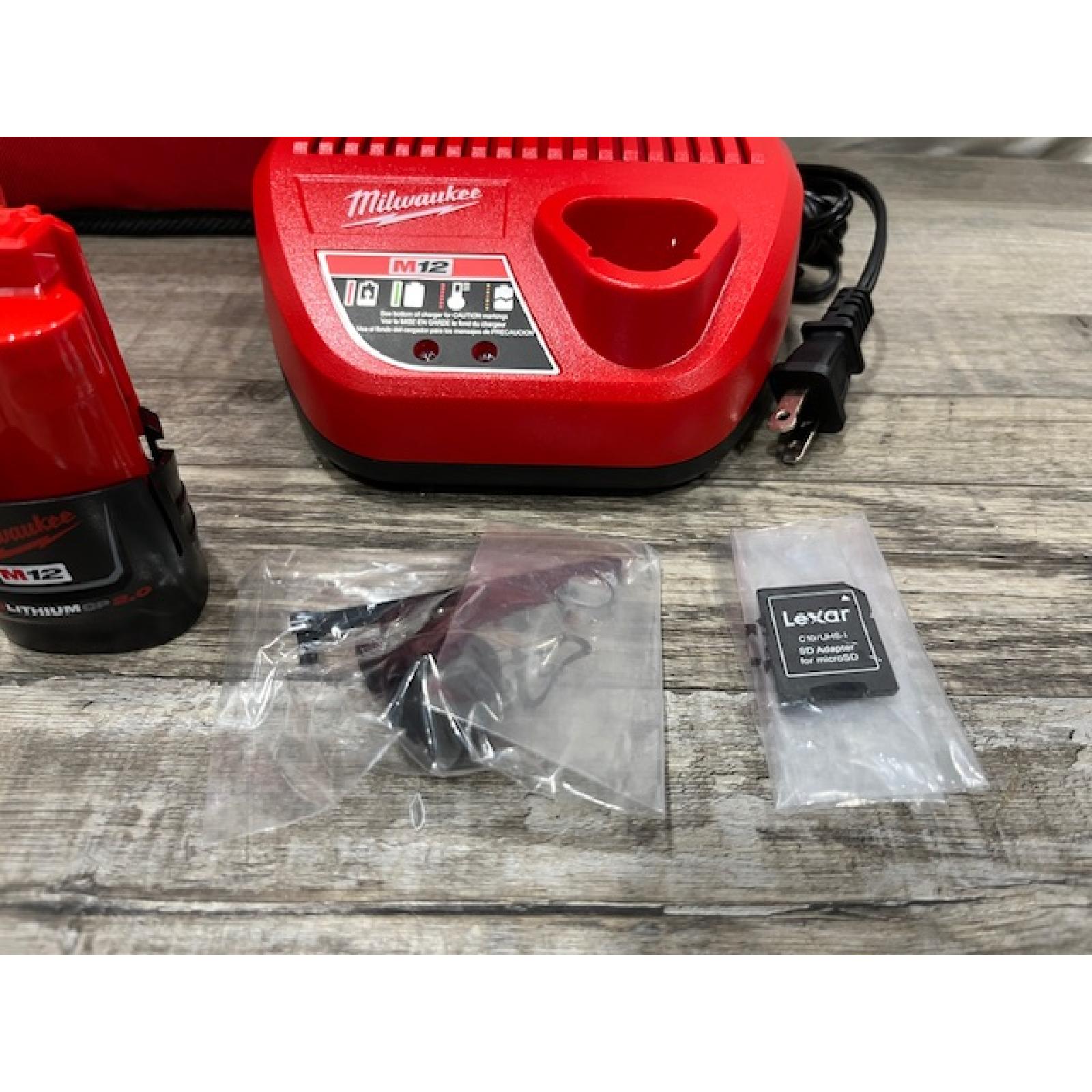 AS-IS Milwaukee 12V Lithium-Ion Cordless M-SPECTOR 360-Degree 4 ft. Inspection Camera Kit