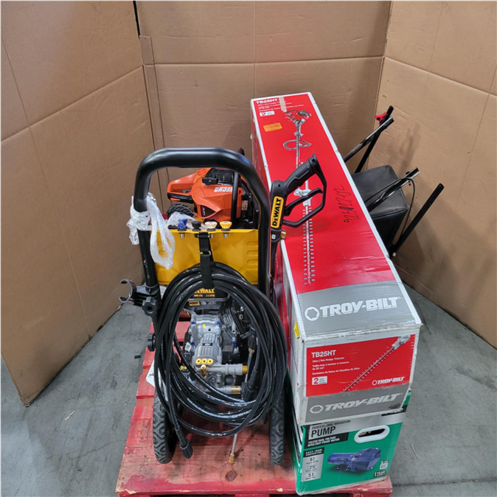 CALIFORNIA AS-IS OUTDOOR POWER EQUIPMENT