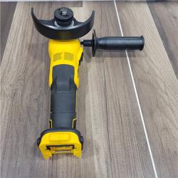 AS-IS DeWalt DCG405B 20V Max XR 4.5-Inch Slide Switch Small Angle Grinder (Tool Only)