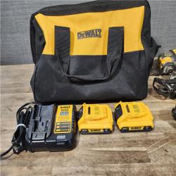 HOUSTON LOCATION - AS-IS DEWALT 4 TOOL COMBO KIT W/ (2) BATTERY & CHARGER
