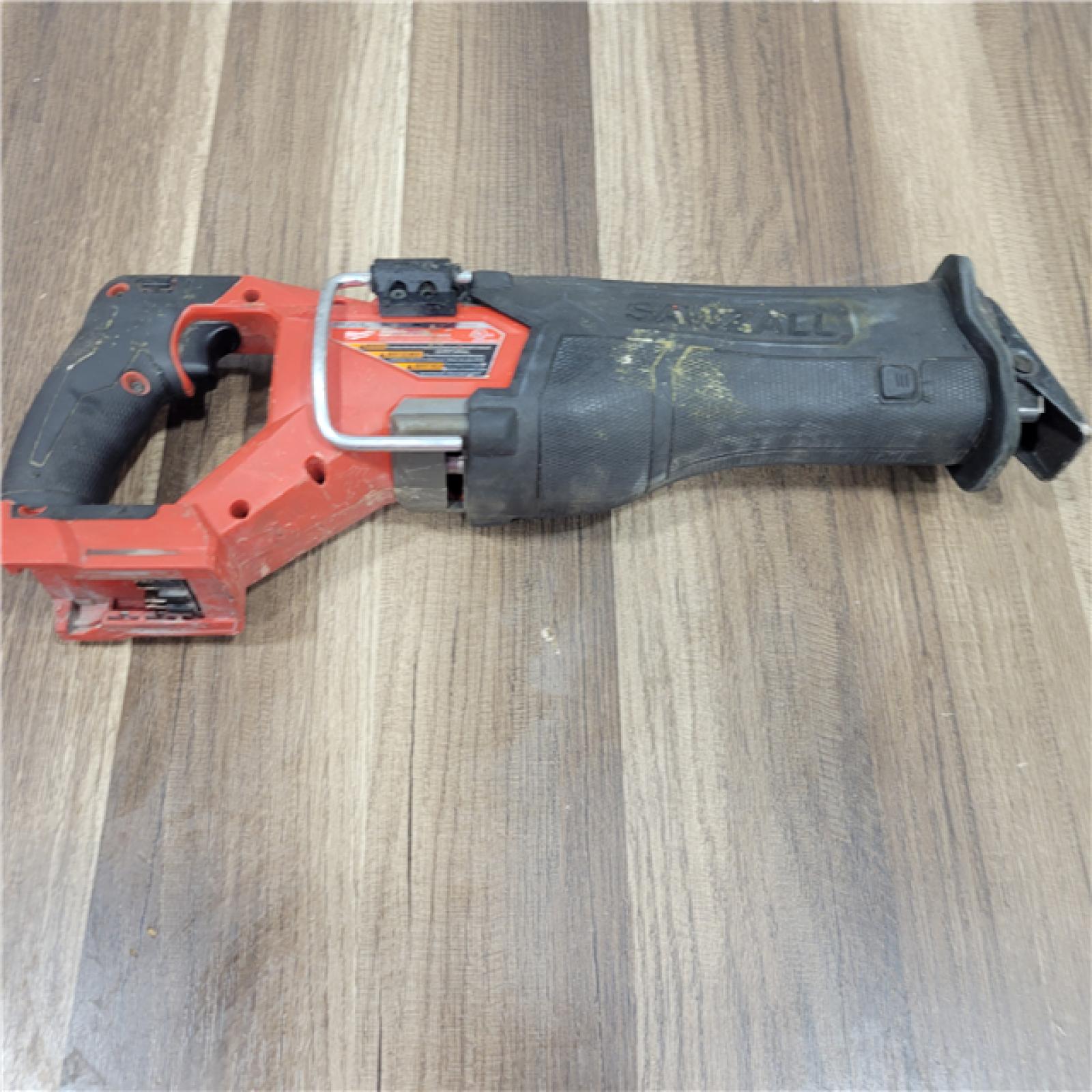 AS-IS Milwaukee M18 18V Fuel Sawzall 1-1/4  Reciprocating Saw Cordless Lithium-Ion Brushless 2821-20
