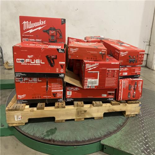 Dallas Location - As-Is MILWAUKEE Tool Pallet