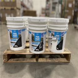 DALLAS LOCATION - Dyco Pool Paint 5 Gal. 3150 White Semi-Gloss Acrylic Exterior Paint PALLET-(10 UNITS)