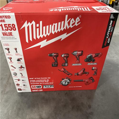 California NEW M18 9-Tool Combo Kit