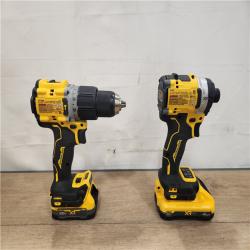 AS-IS- DEWALT 20V XR Lithium-Ion Cordless 2-Tool Combo Kit