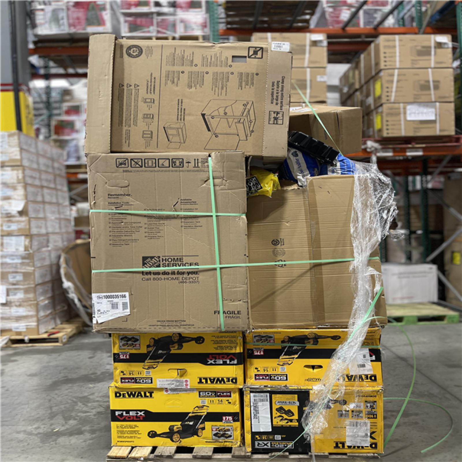 DALLAS LOCATION- AS-IS HOME IMPROVEMENT PALLET