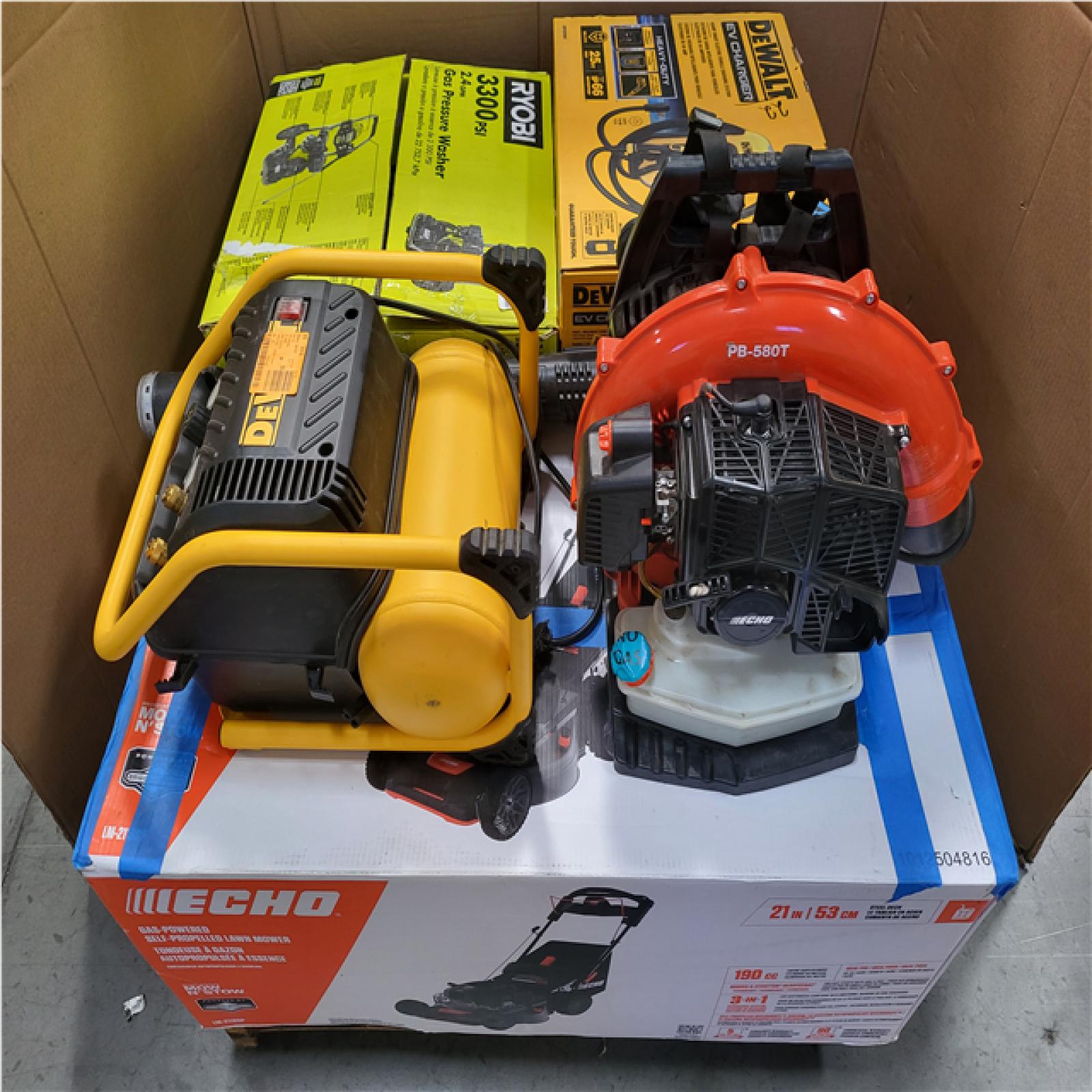 CALIFORNIA AS-IS OUTDOOR POWER EQUIPMENT